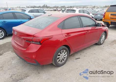 2018 Hyundai Accent Sel from USA, damaged, VIN 3KPC24A38JE010484